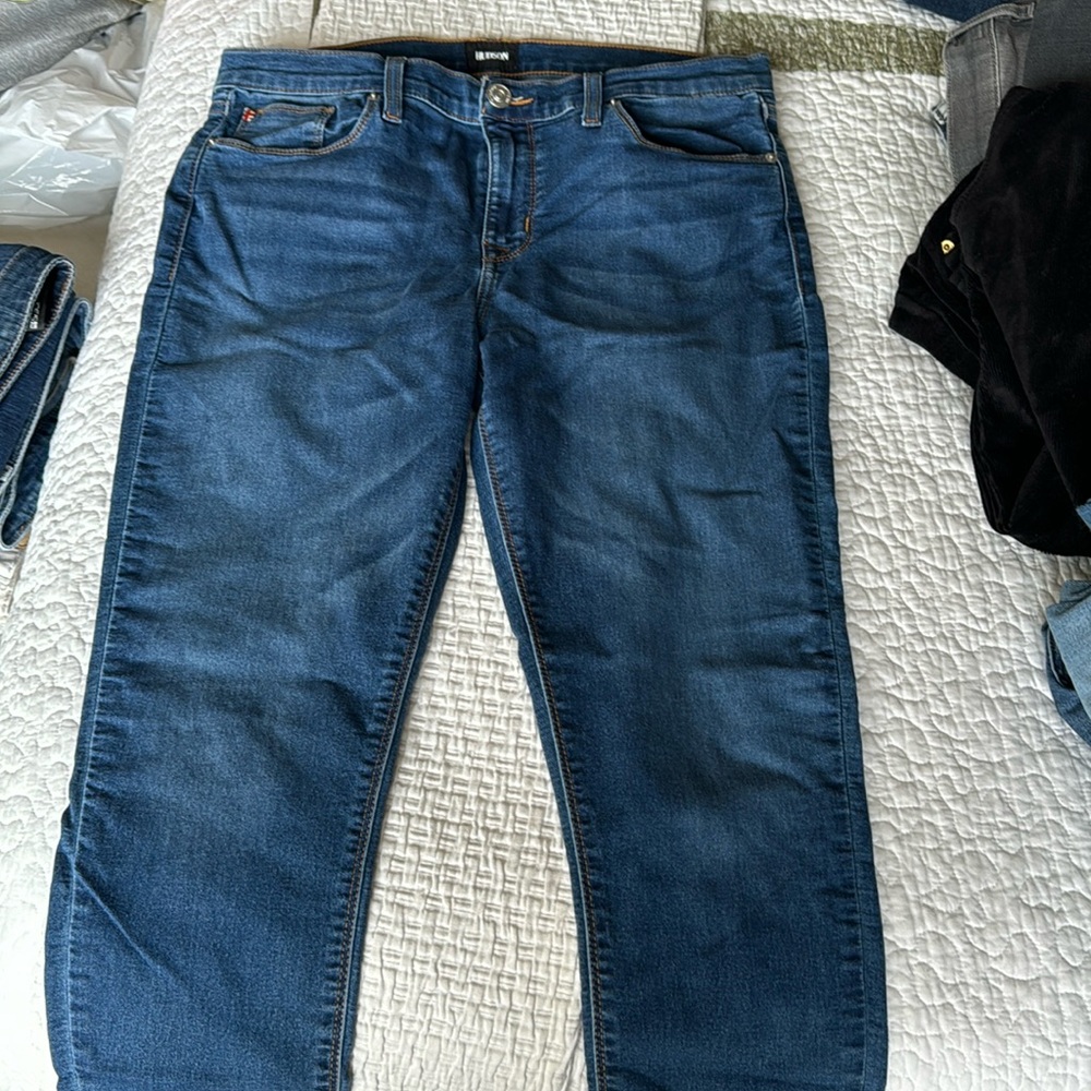 Mid rise super skinny jeans